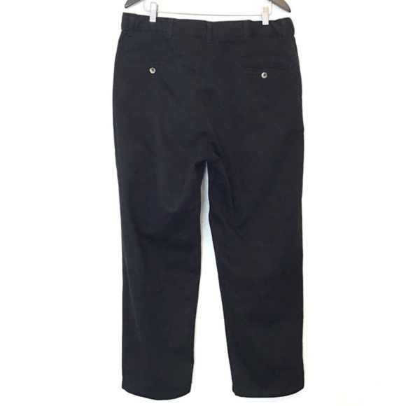 Wrangler W38 L30 Flat Front Black Khakis - Picture 4 of 8